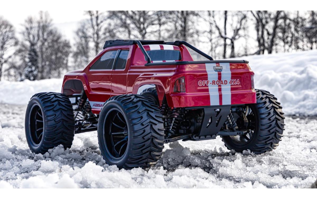 Monster Truck AMT3.4-V2 EP Brushless 4WD ARTR, 1:10<br>4x4 Brushless RC Off-Road Modellauto