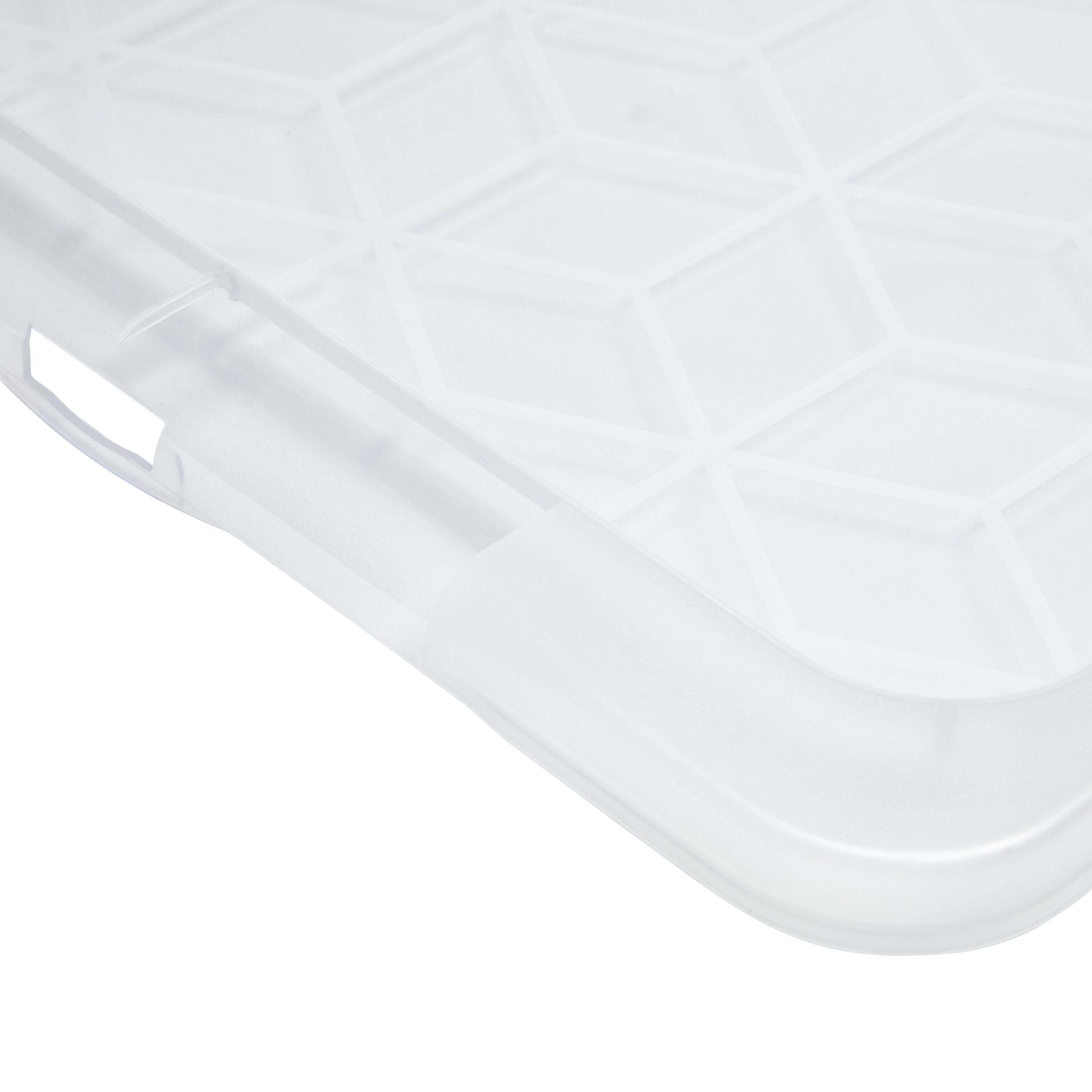 EVO Deckel Aufbewahrungsbox - Transparent / B: 39.5 cm x T: 59.0 cm x H: 2.0 cm