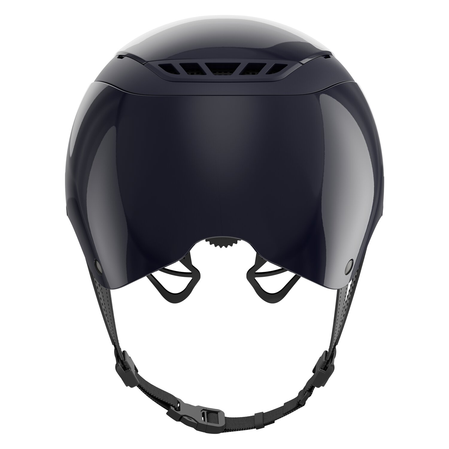 ABUS PIKEUR Reithelm AirLuxe Pure  - shiny midnight blue