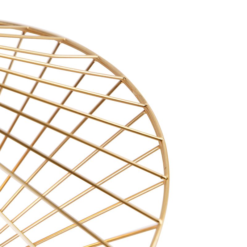 Design plafondlamp goud draad met lichteffect - Zahra