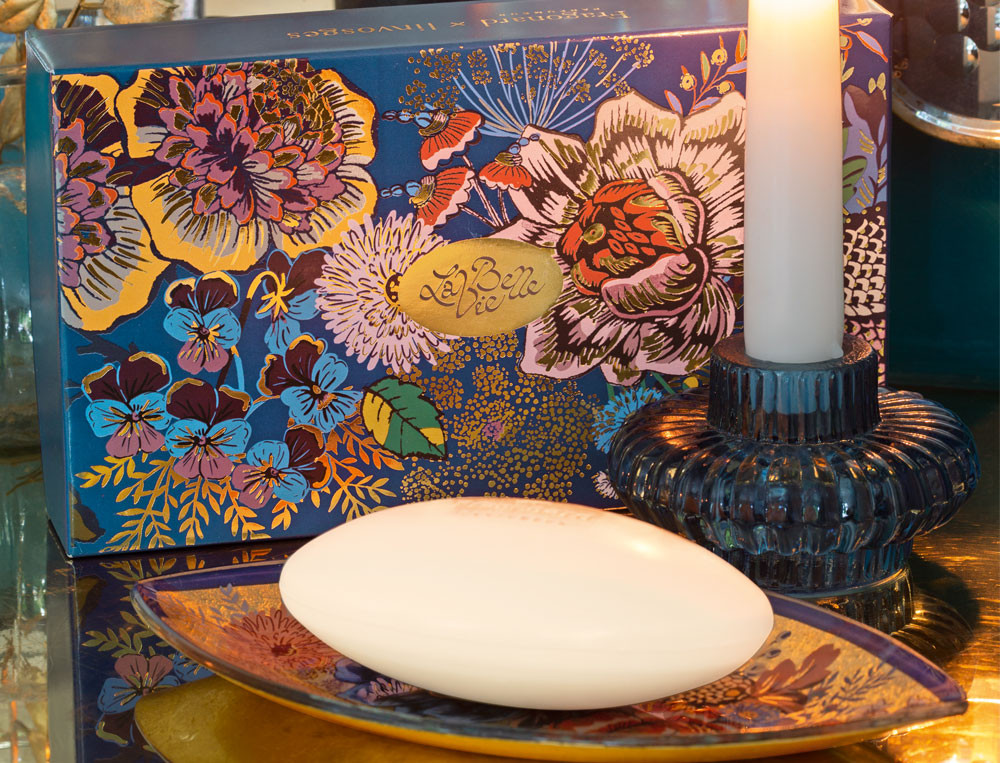 Coffret savon et porte-savon-La Belle Vie