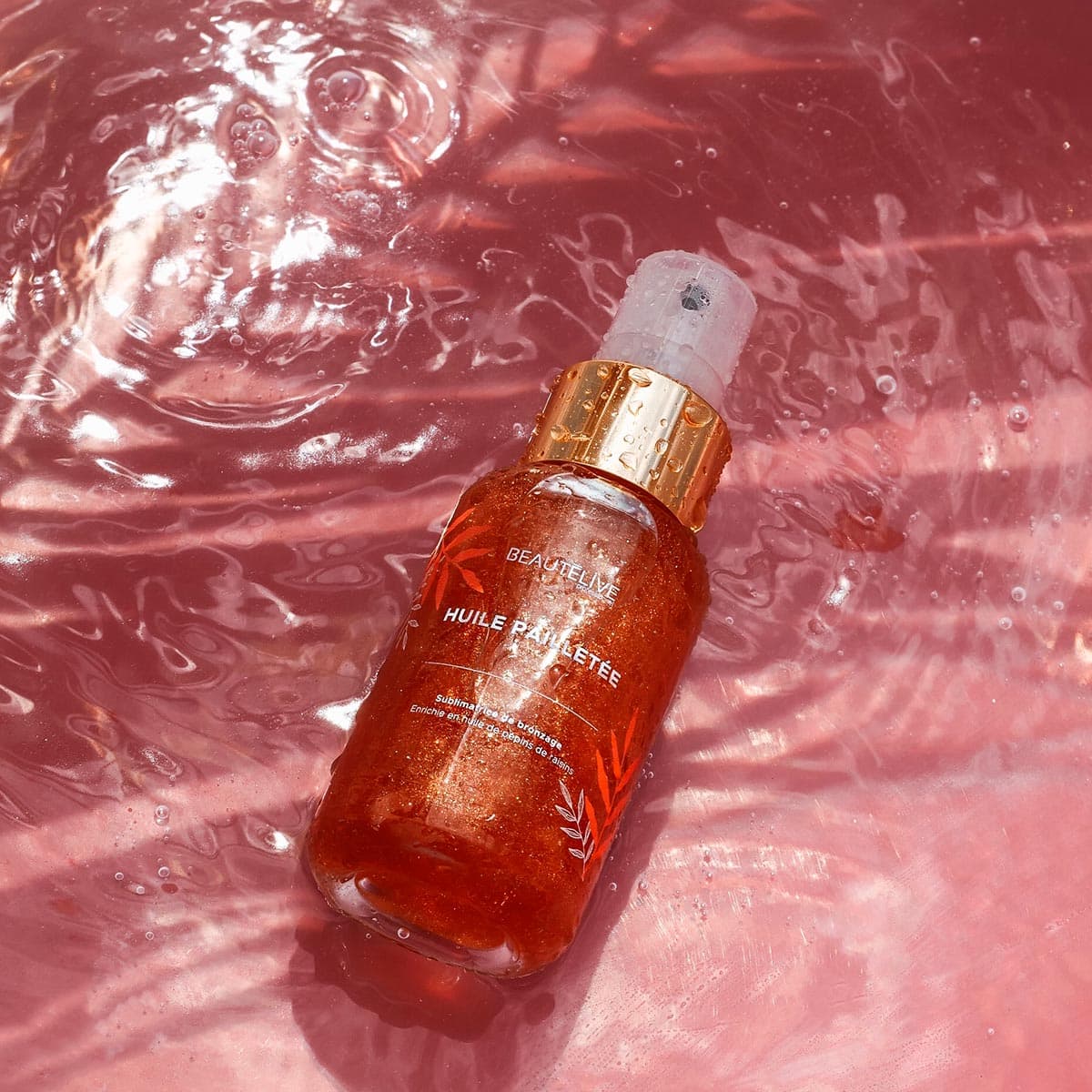 Huile Pailletée Sublimatrice de Bronzage 50ml
