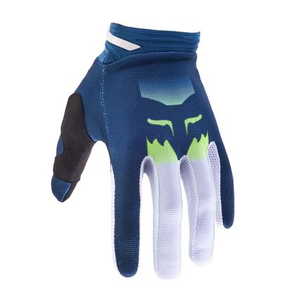 Gants cross Fox 180 - FLORA 2024 - Bleu