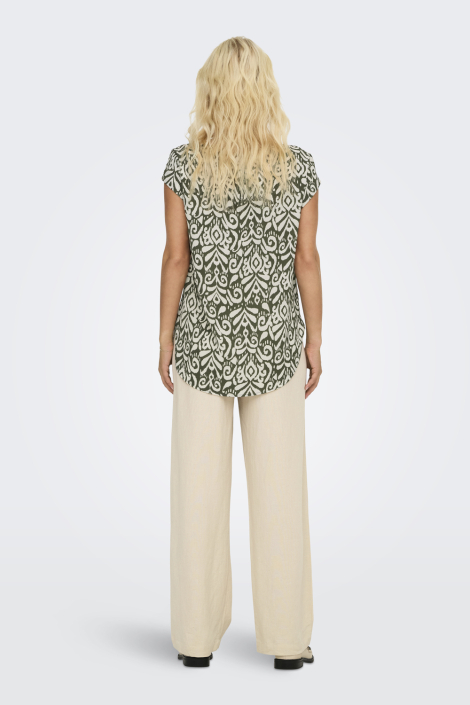 Only groene dames t-shirt