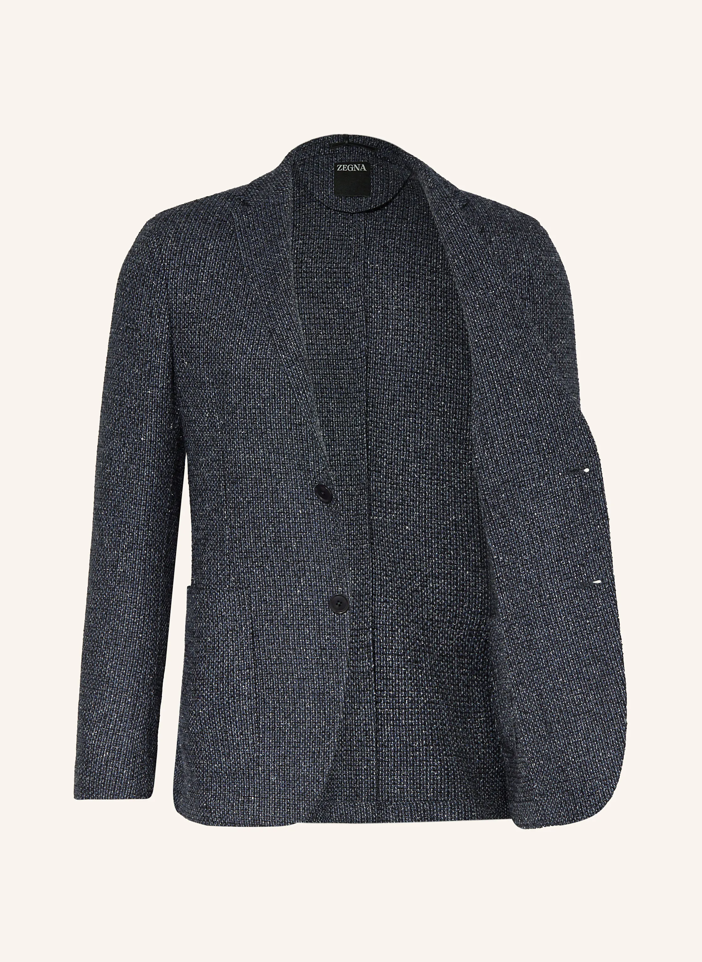 ZEGNA Tweed-Sakko Extra Slim Fit mit Seide