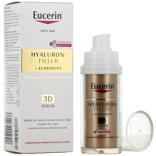 Hyaluron-Filler + Elasticity 3D Sérum Soin Eucerin Anti-âge