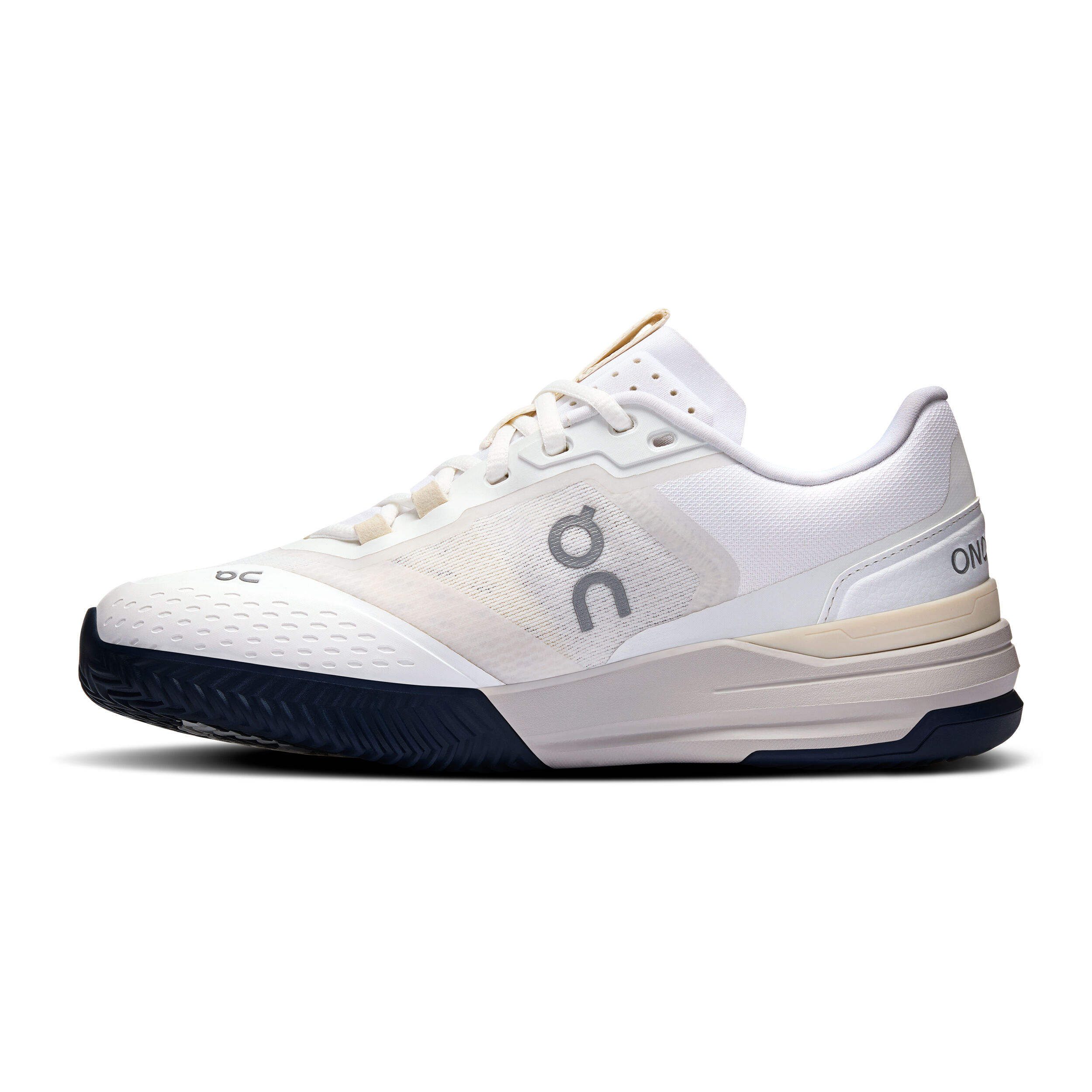 On The Roger Advantage Pro Chaussure Terre Battue Femmes - Blanc , Crème
