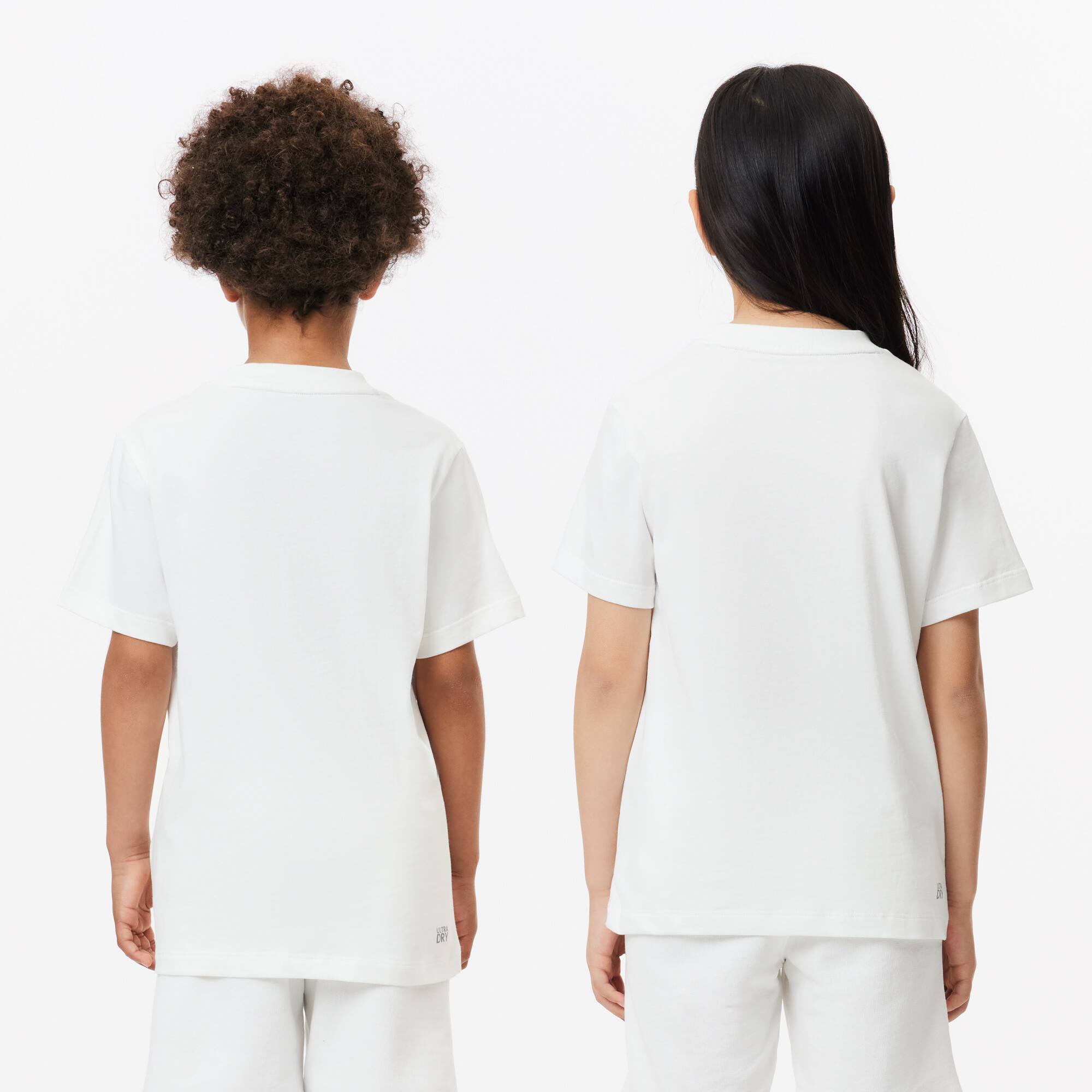 Kinder French Open Edition Jersey T-Shirt T-Shirts & Hemden - Weiss - Lacoste - Kinder