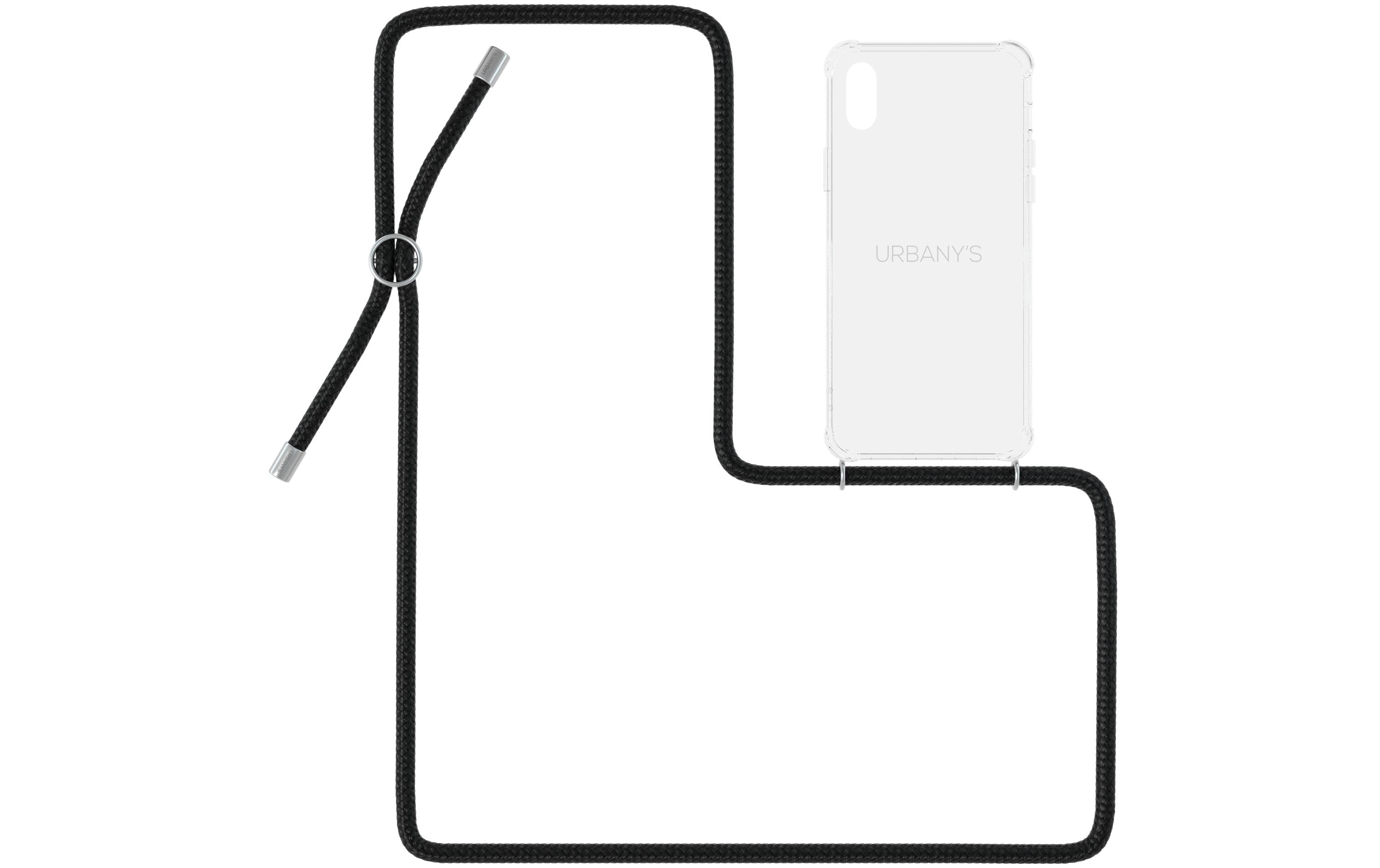 Necklace Case iPhone Xs Max Night Owl TransparentSchutzhülle mit Handykette für das Apple iPhone XS Max
