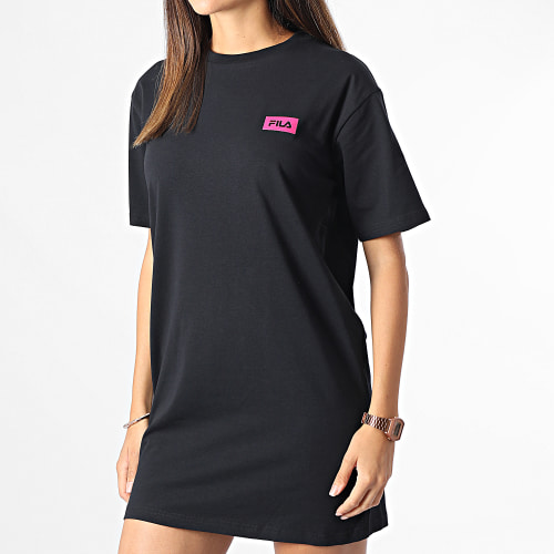 Robe Tee Shirt Femme Barletta Noir