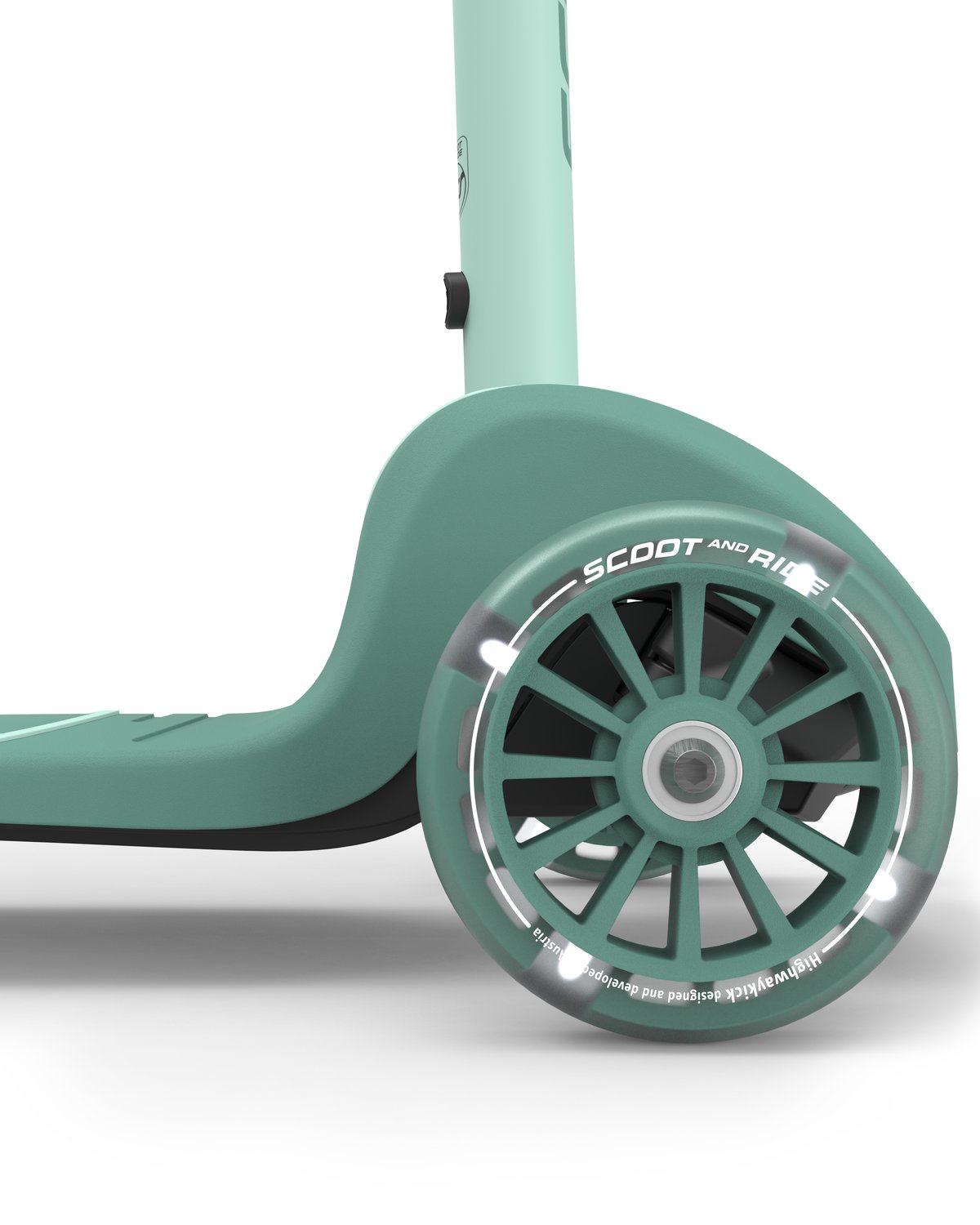 Scoot and Ride Highwaykick 3S Sparkesykkel – med LEDlys i hjul | Barn 3år+