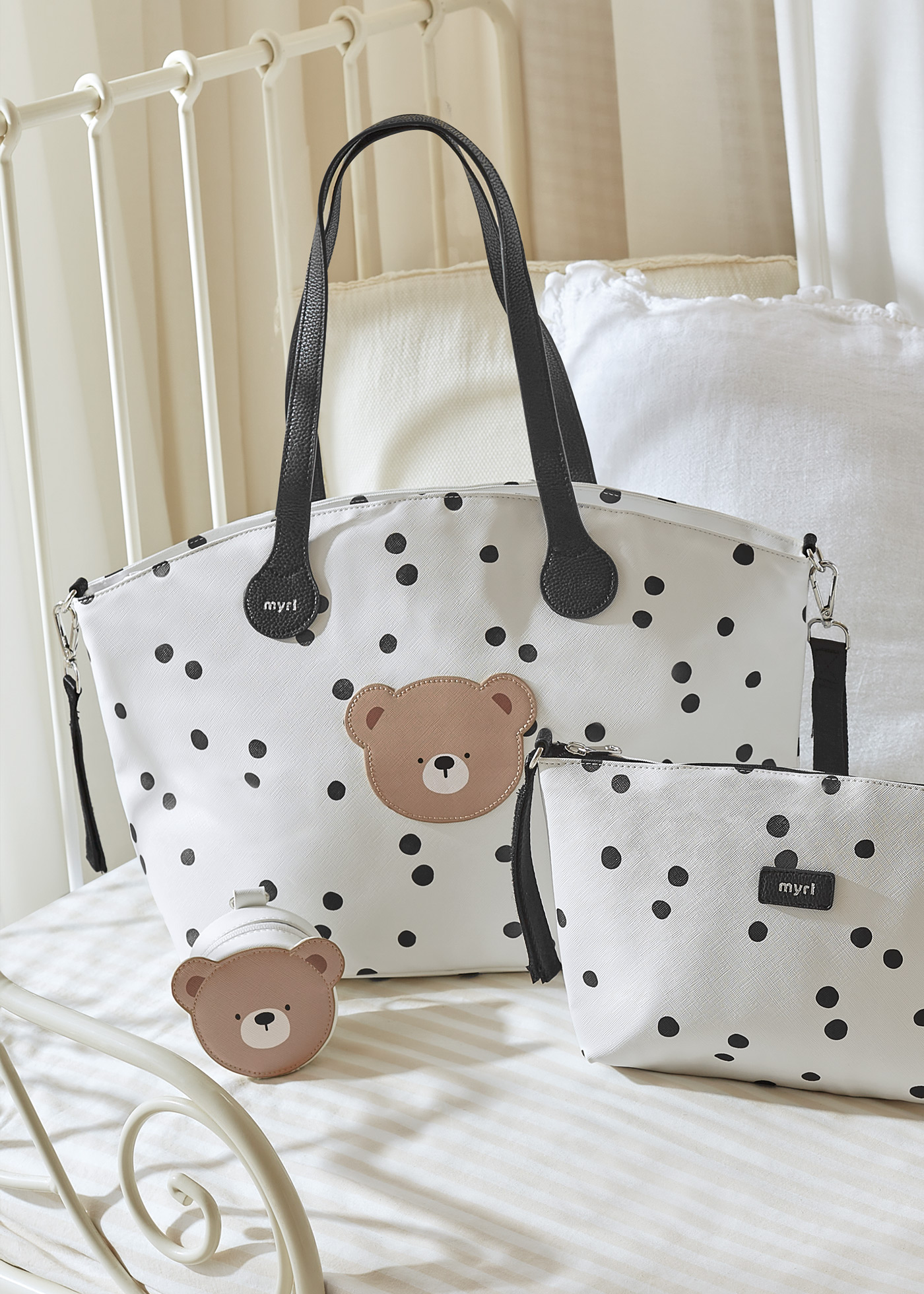 Bolsa de bebê estampada