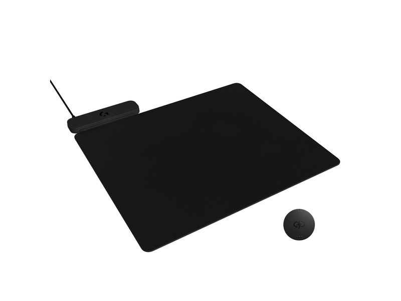 Logitech Gaming-Mausmatte Powerplay 2 Schwarz Kabelloses Ladesystem für Logitech G POWERPLAY 2