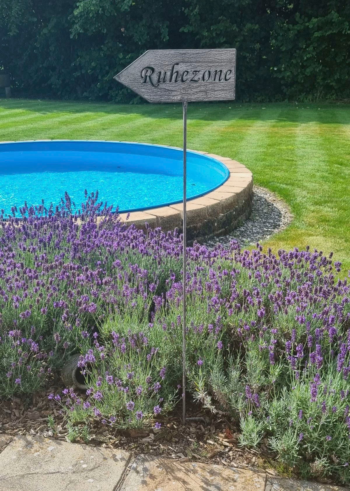 Ambiente Haus Gartenstecker »Gartenstecker Ruhezone (H) 122cm«