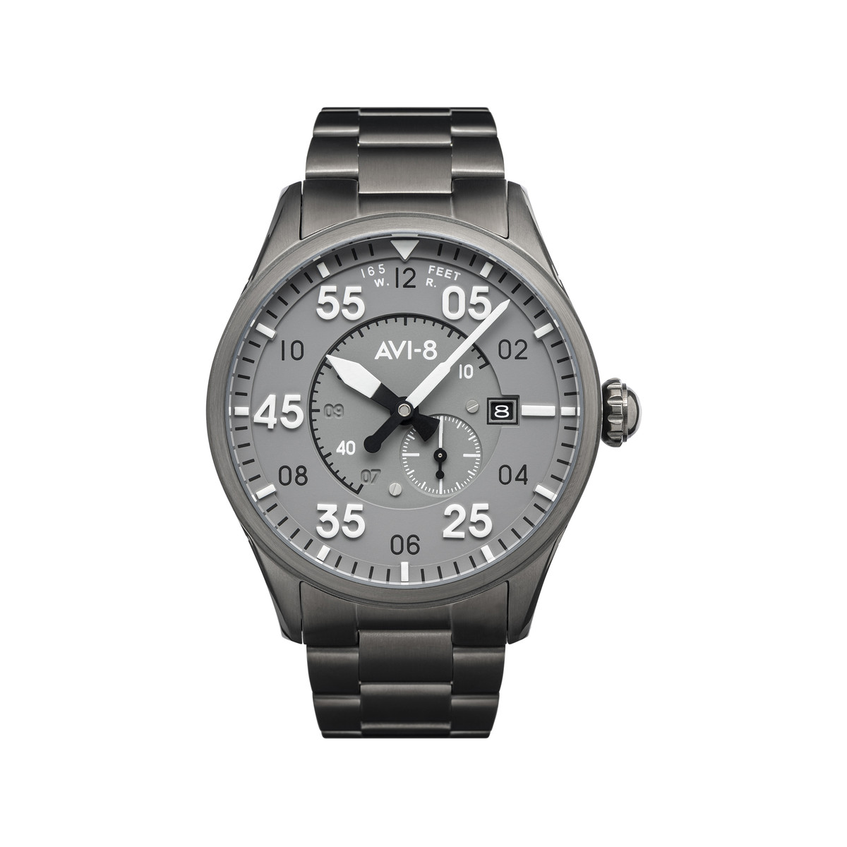 Montre AVI 8 SPITFIRE Bracelet Acier inoxydable