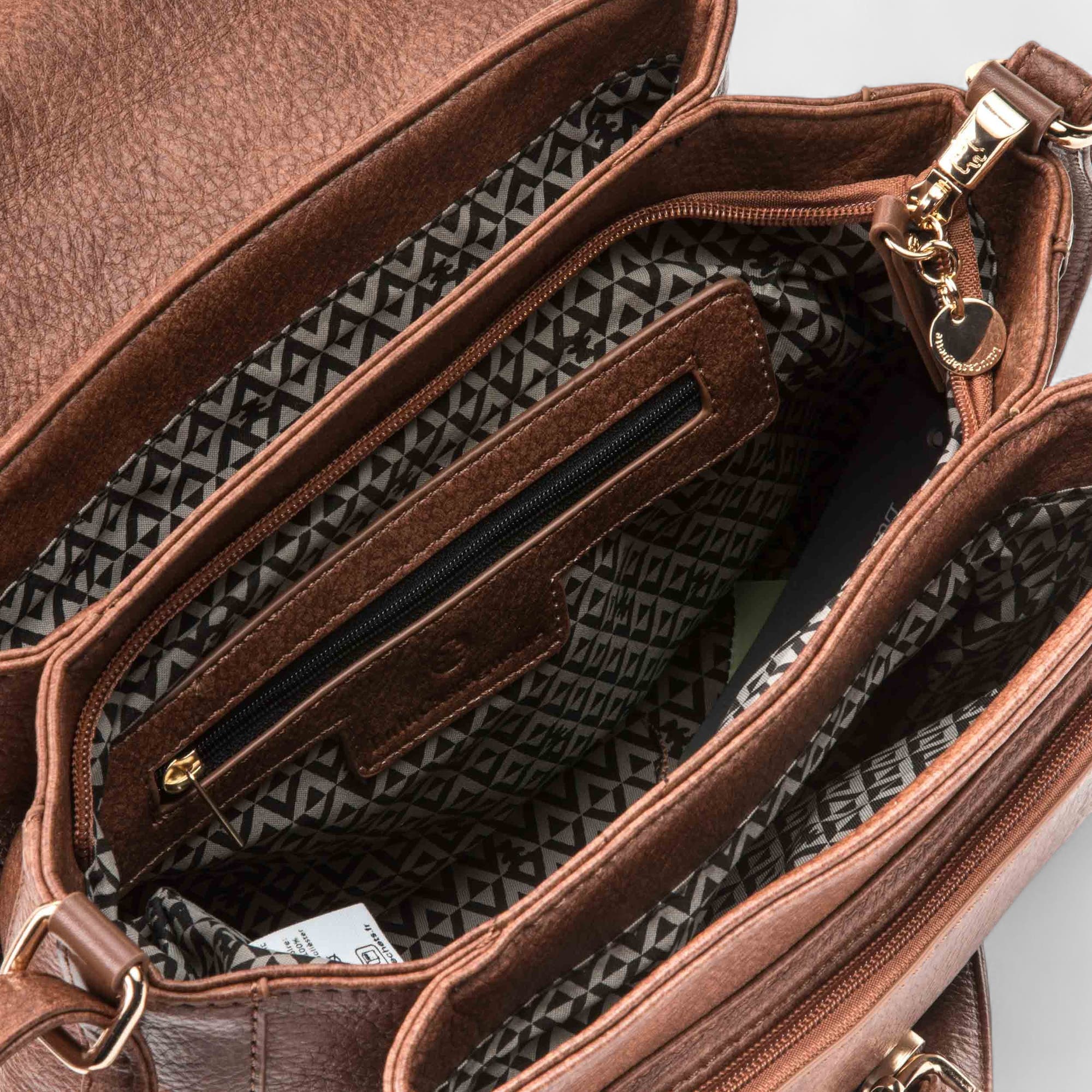 Sac bandoulière marron