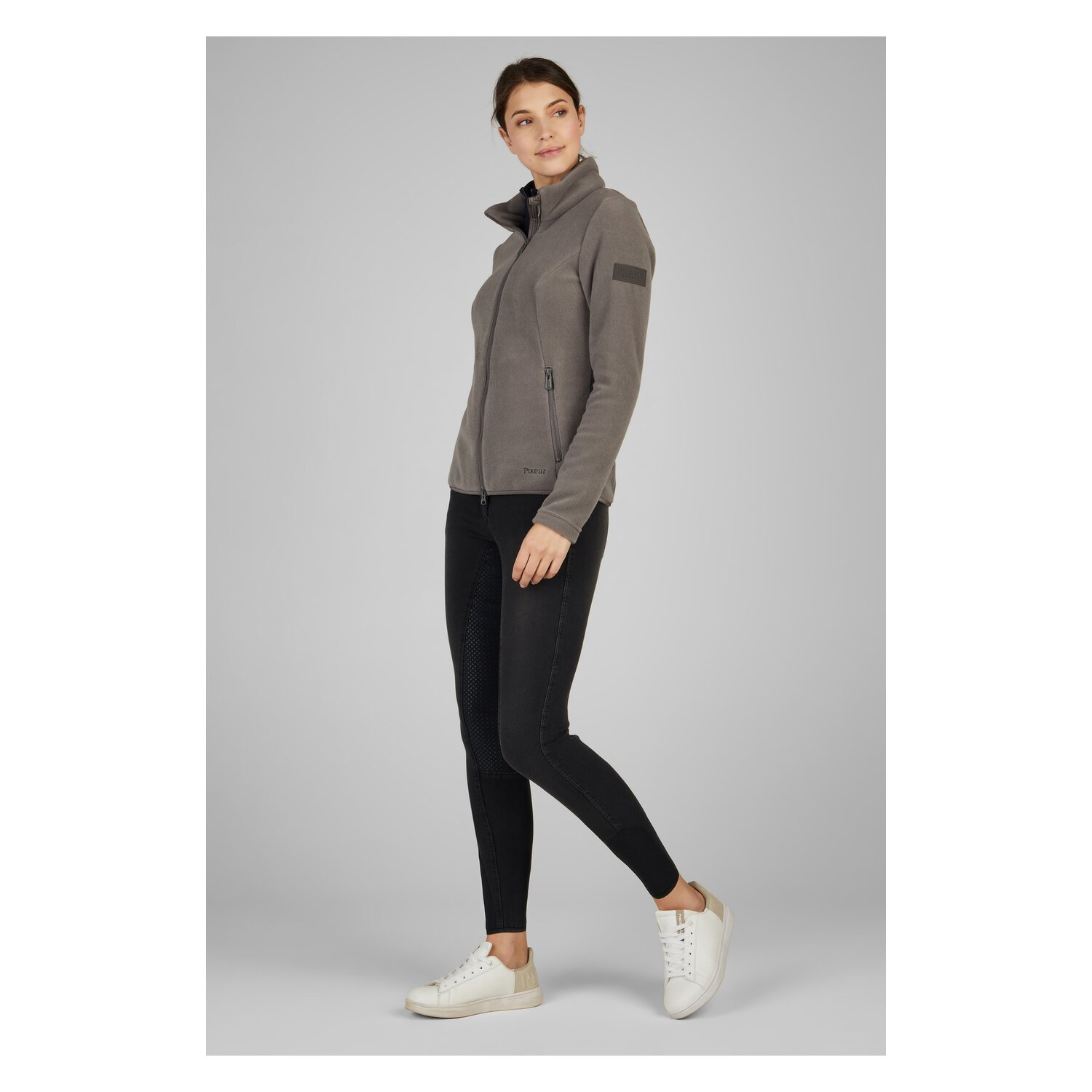 PIKEUR Sports Collection Fleecejacke mit Stehkragen  - steel grey