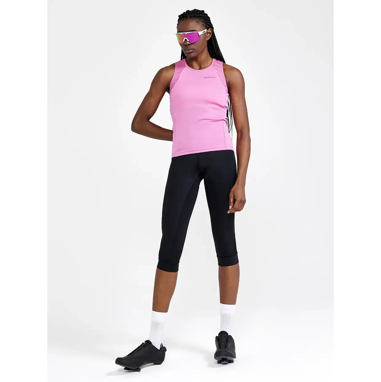 Craft Core Bike Endurance Driekwart Fietsbroek Zwart Dames