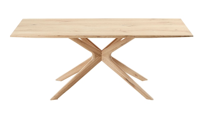 Kave Home Esstisch NORMANDE 200 x 100 cm Eiche