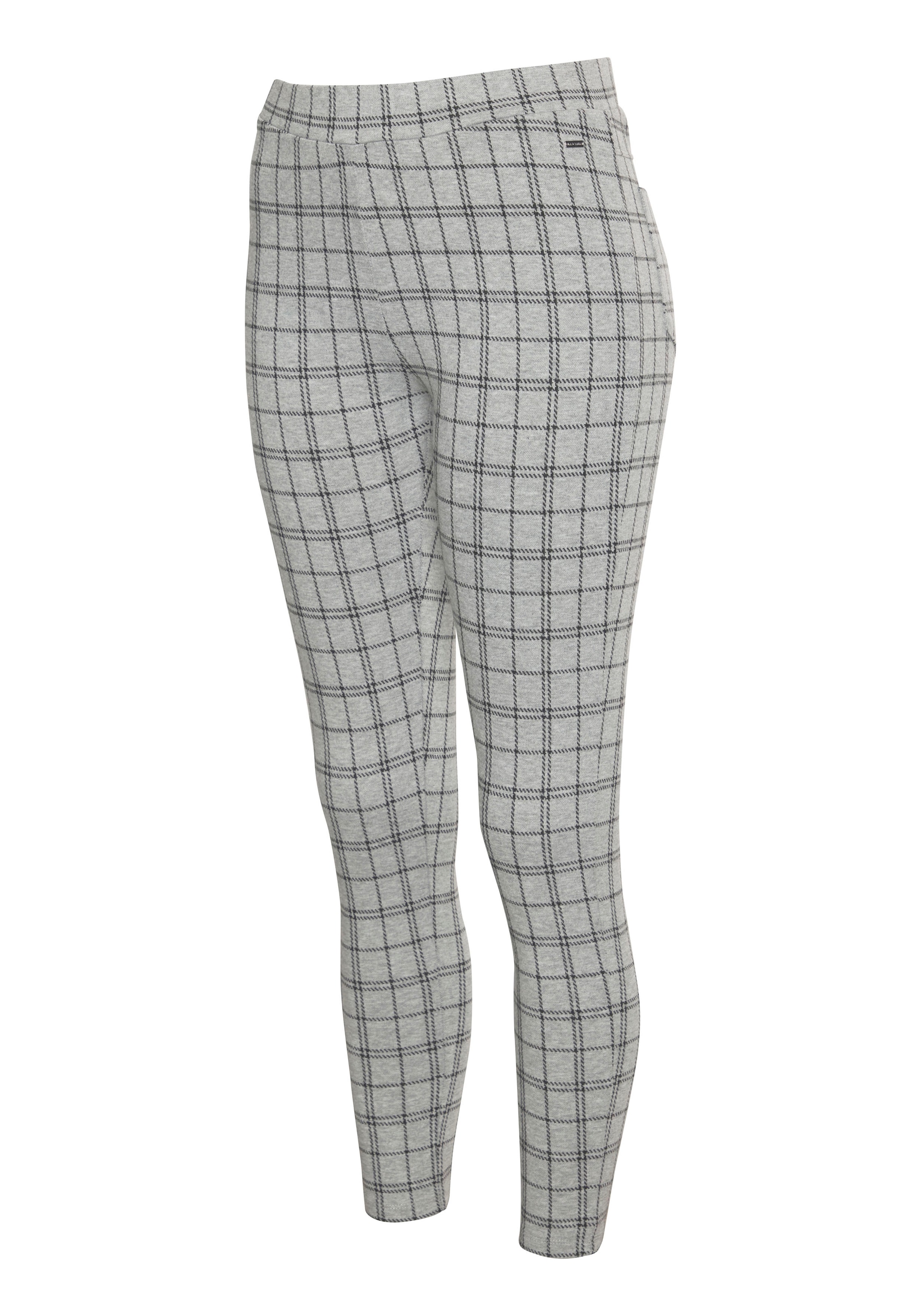 LASCANA Leggings  mit eingestricktem Karomuster