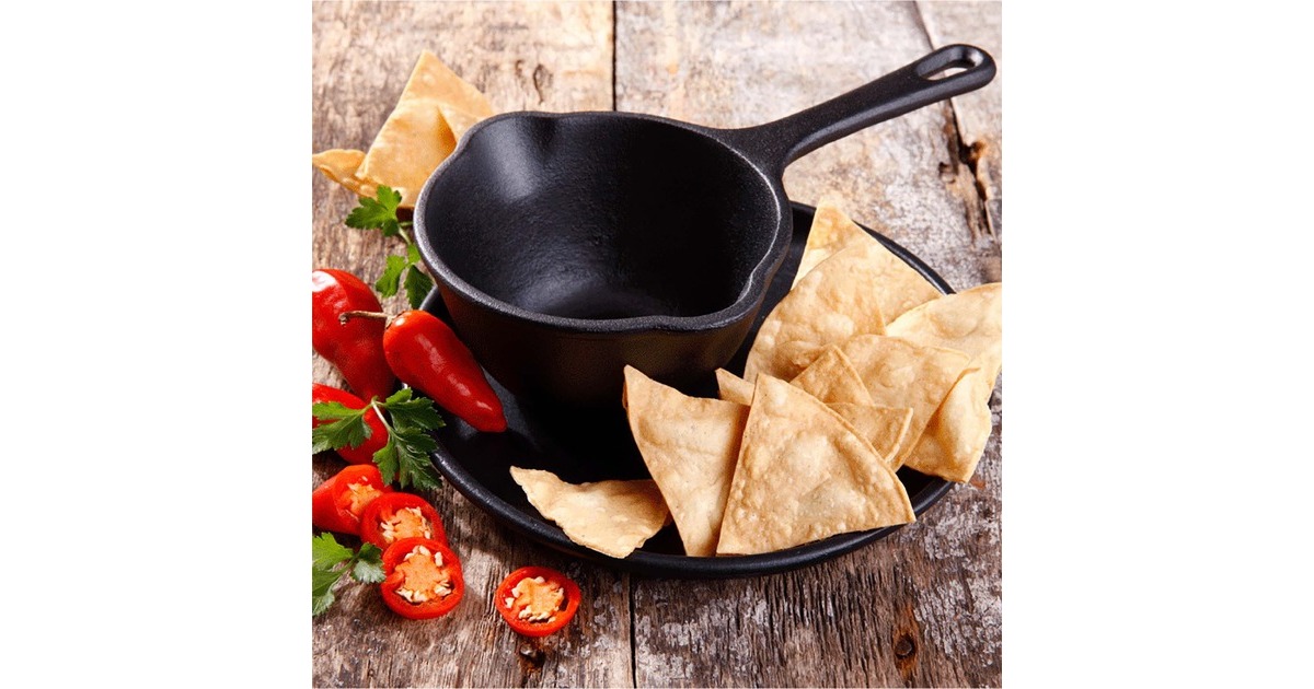 VictoriaSauspot 0,4 liter, Seasoned kookpan  (Zwart, Color packaging)