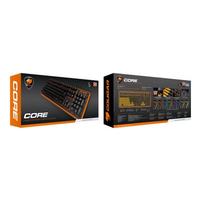Cougar Core - clavier filaire Azerty - noir