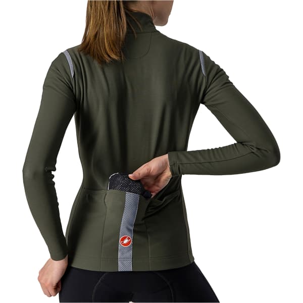 Veste vélo CASTELLI VESTE EMERGENCY 2 RAIN W LIGHT BLACK