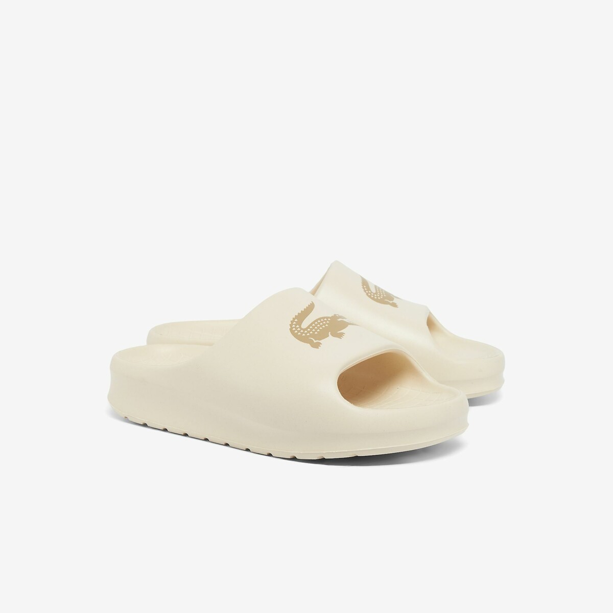 LACOSTE<br>Chinelo Serve Slide Croco 2.0 Evo