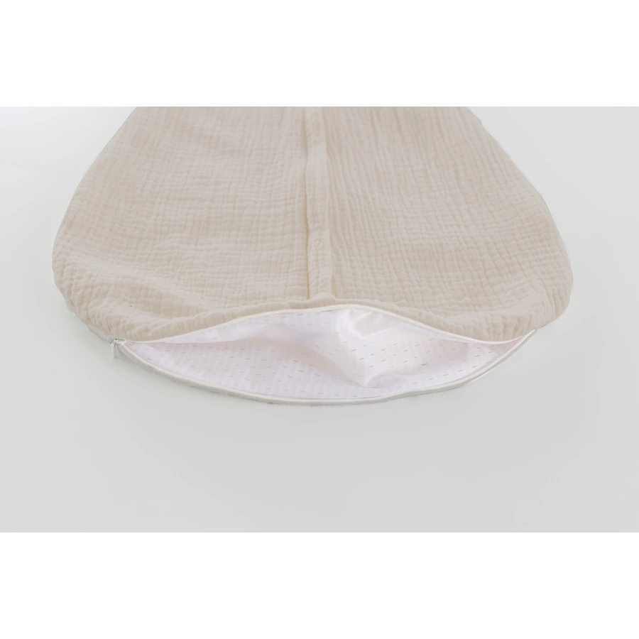 Träumeland Sommerschlafsack LIEBMICH Musselin beige