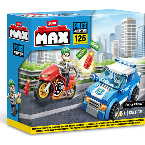 Max Bricks politistation - 121 brikker