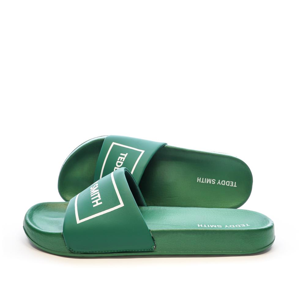 Teddy Smith Claquettes Vertes Homme Teddy Smith 78131