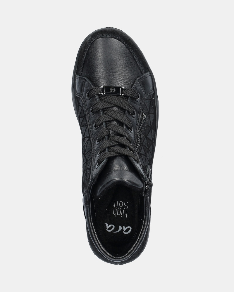 Ara Rome Hoge sneakers  - zwart