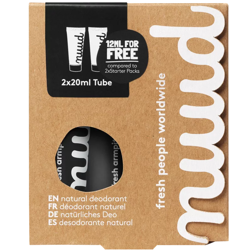 Nuud Smarter Pack 2 x 20 ml - Black