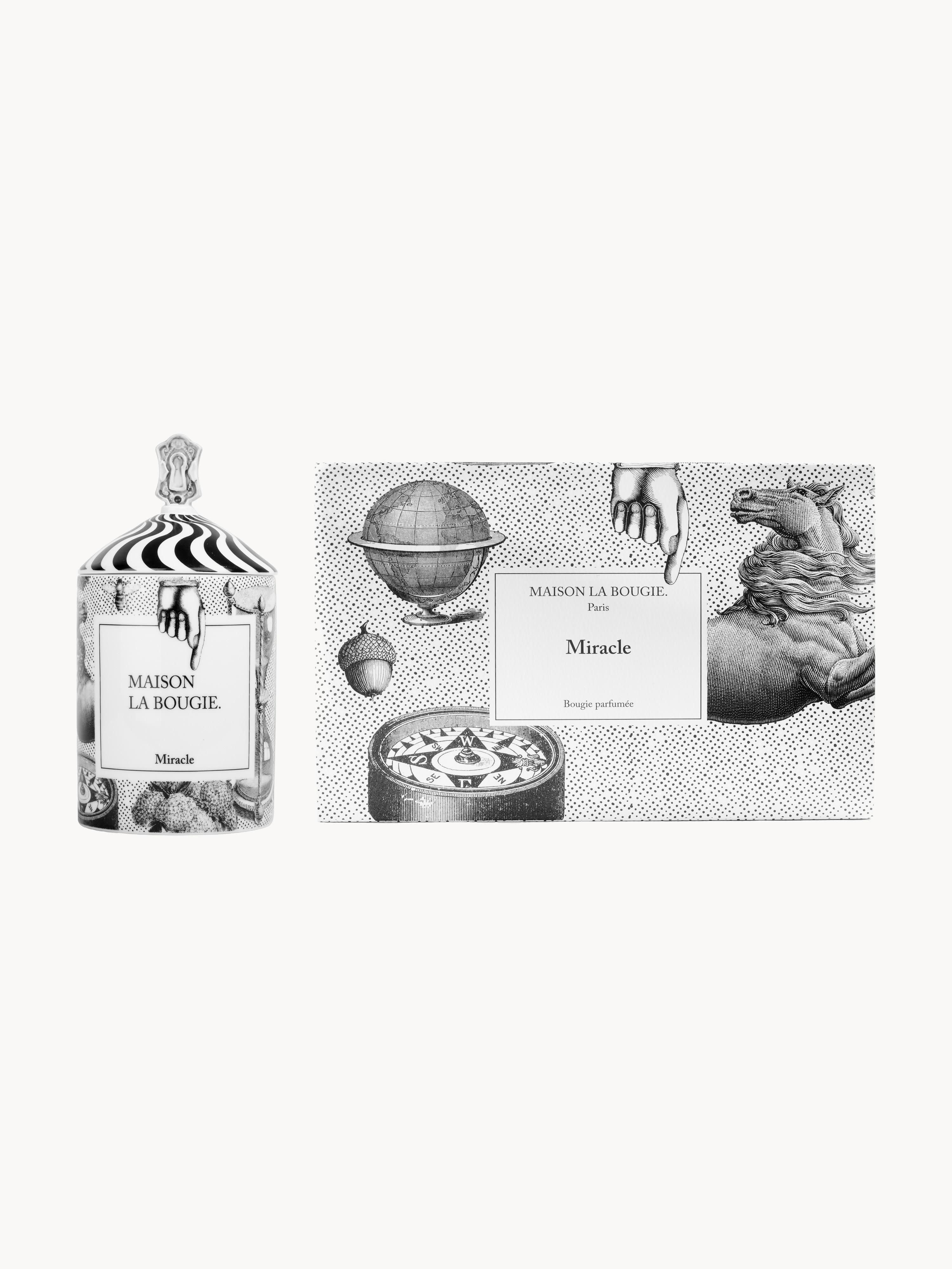 Handgemaakte geurkaars Miracle (amber, roos & patchouli)
