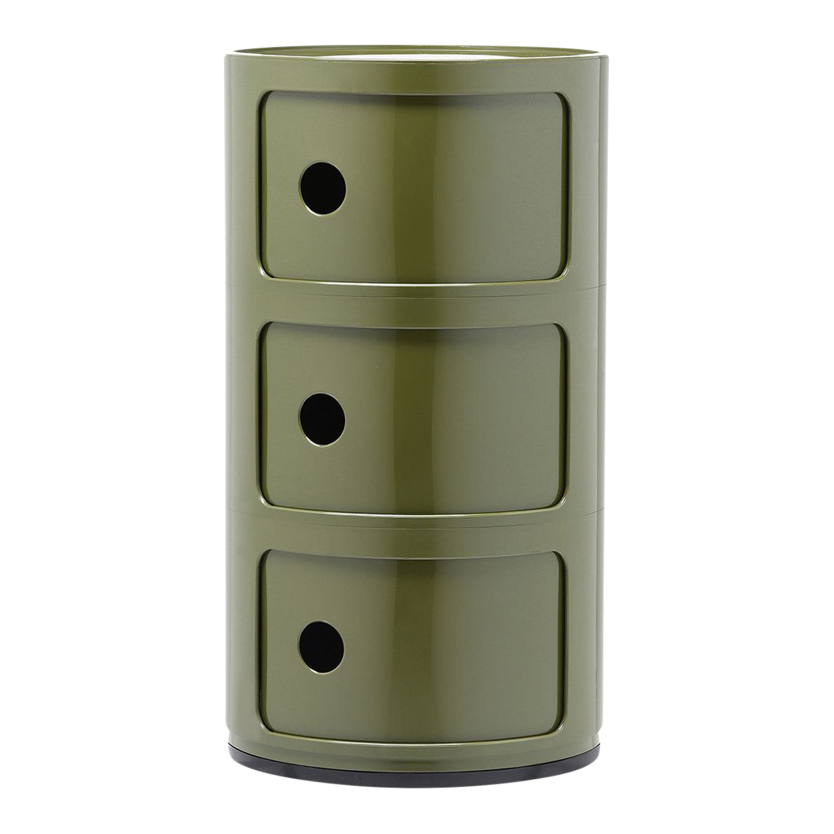 Kartell Componibili Kast Ã 32 cm - 3 Modules - Mosgroen