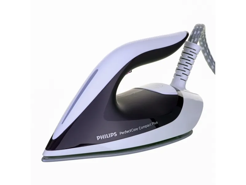 Philips PerfectCare Compact Plus GC7933 - Dampstrygejern med automatisk afbrydelse - såleplade: SteamGlide Plus - 2400 W - magisk lilla