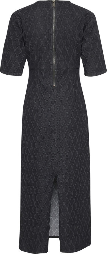 Gestuz RozerinGZ SS long dress Dark black wash