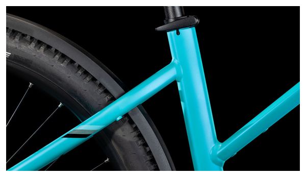 VTC Électrique Cube Nuride Hybrid Performance 625 Allroad Trapeze Shimano Cues 9V 625 Wh 29'' Bleu Swimming Pool 2025