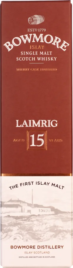 BOWMORE 15 YEARS LAIMRIG 70CL