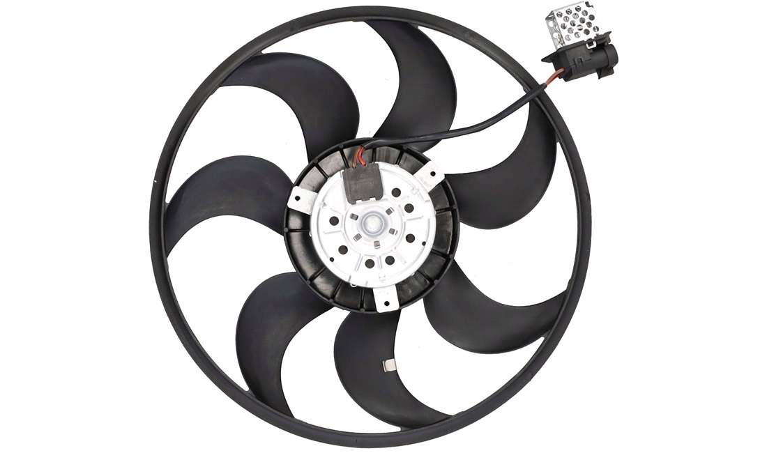 Ventilator, motorkøling