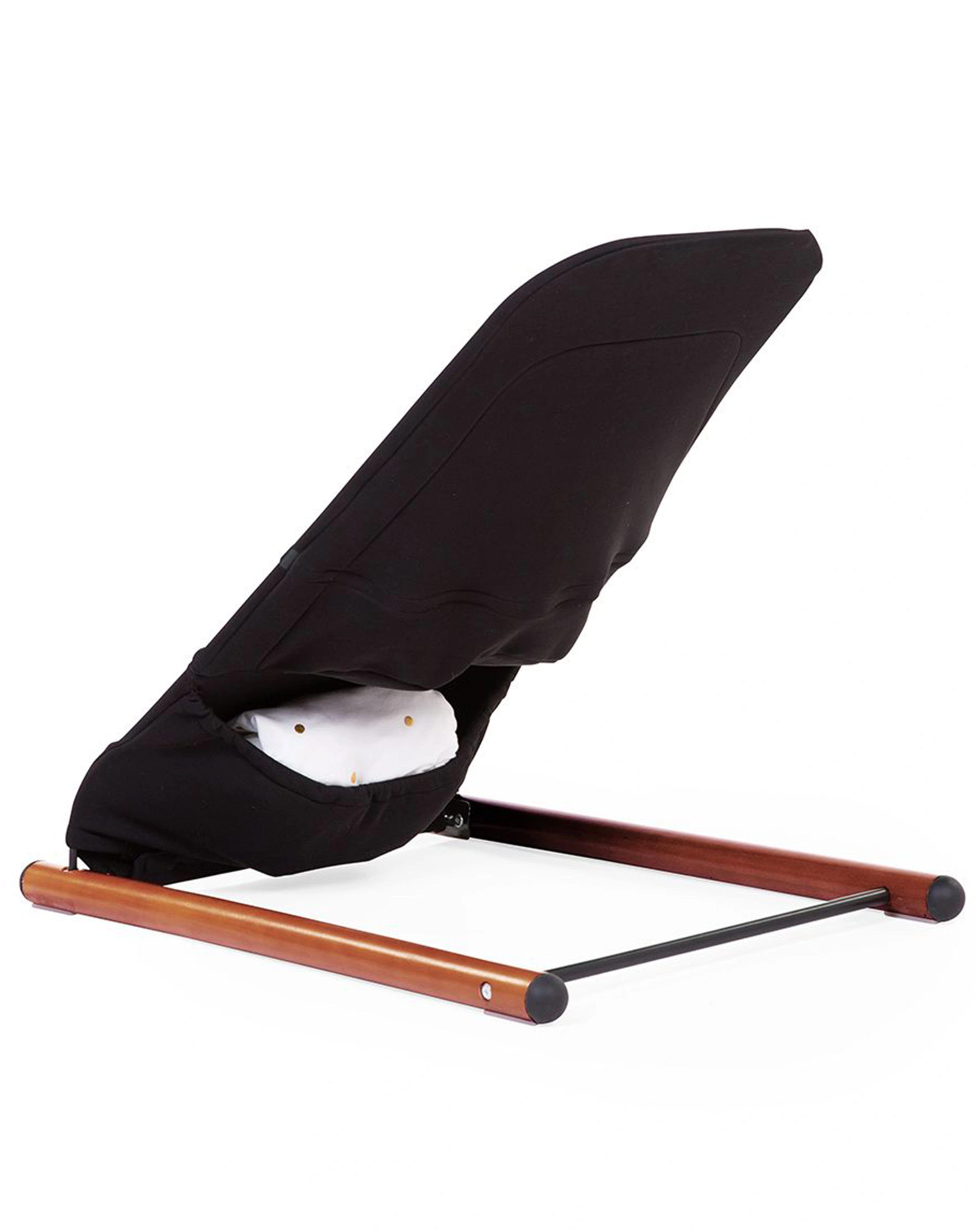 Babywippe EVOLUX JERSEY in nussbaum/schwarz