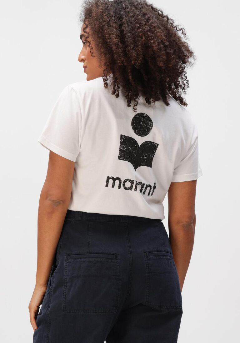 witte isabel marant t-shirt zafferh tee shirt
