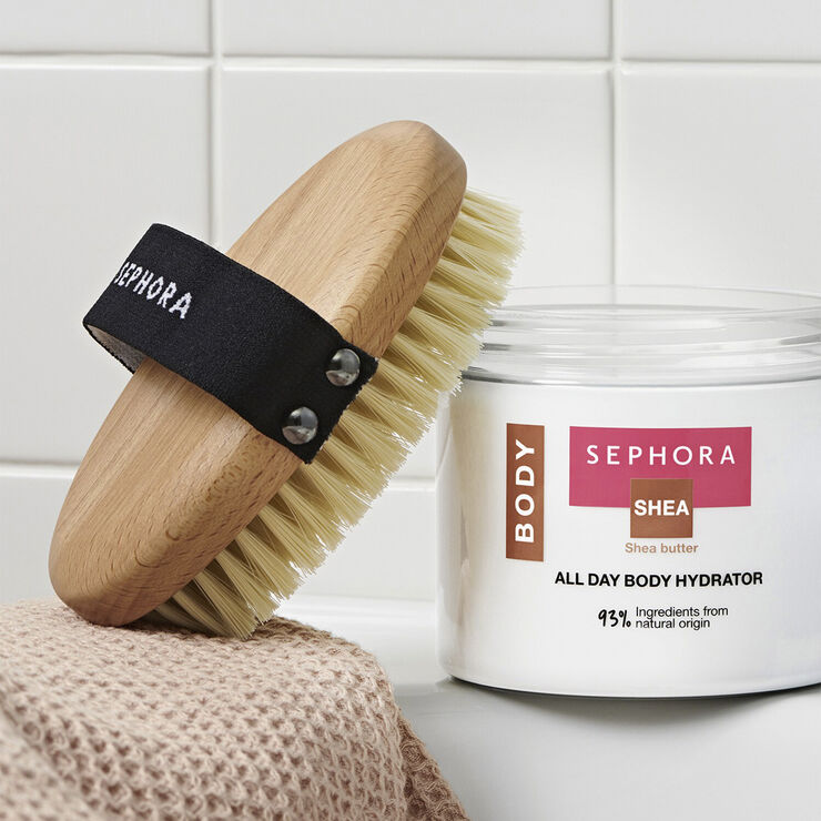 Sephora Collection Dry Body Brush- Exfoliating Body Accessory