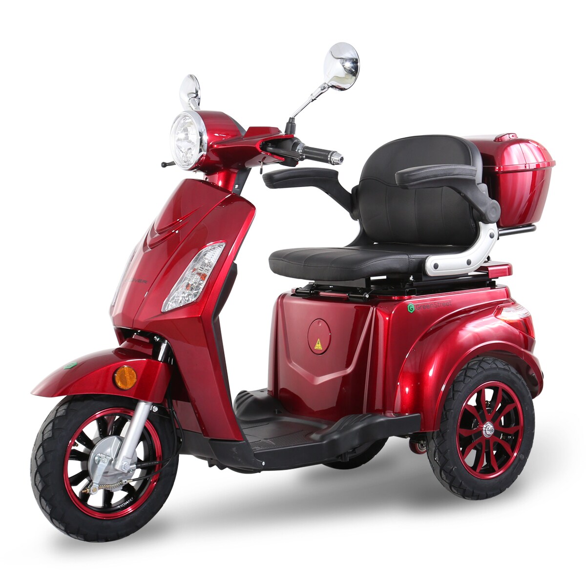 GreenStreet Elektromobil E-Mover 800 W 20 kmh inkl. Topcase