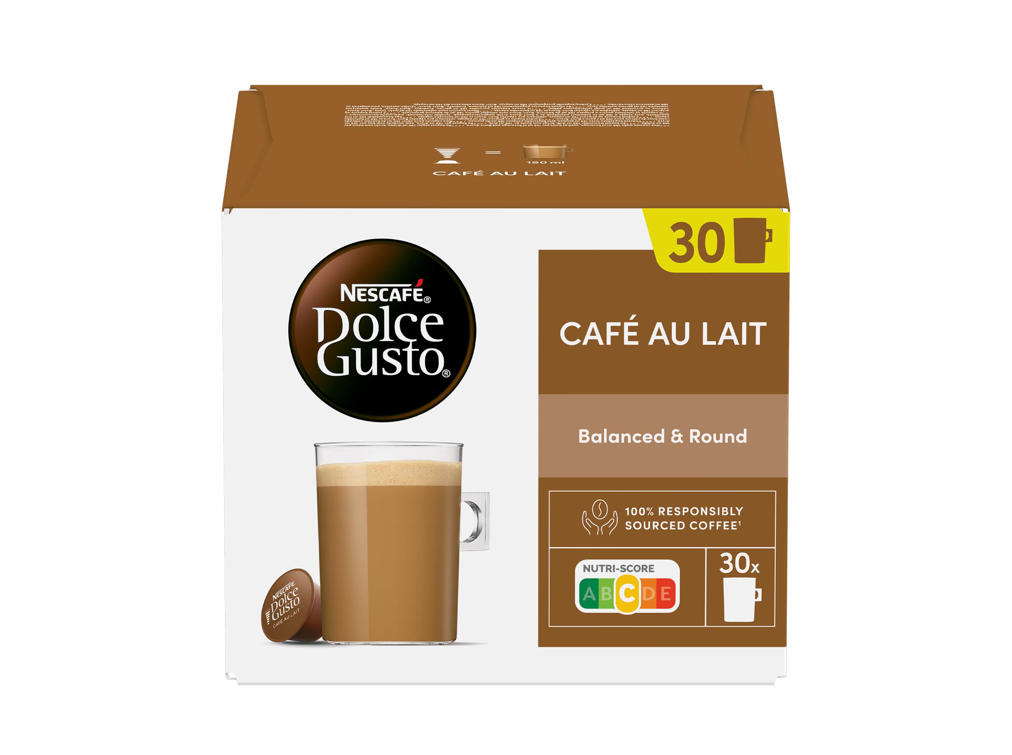 CÁPSULAS DOLCE GUSTO GALÃO 30UN