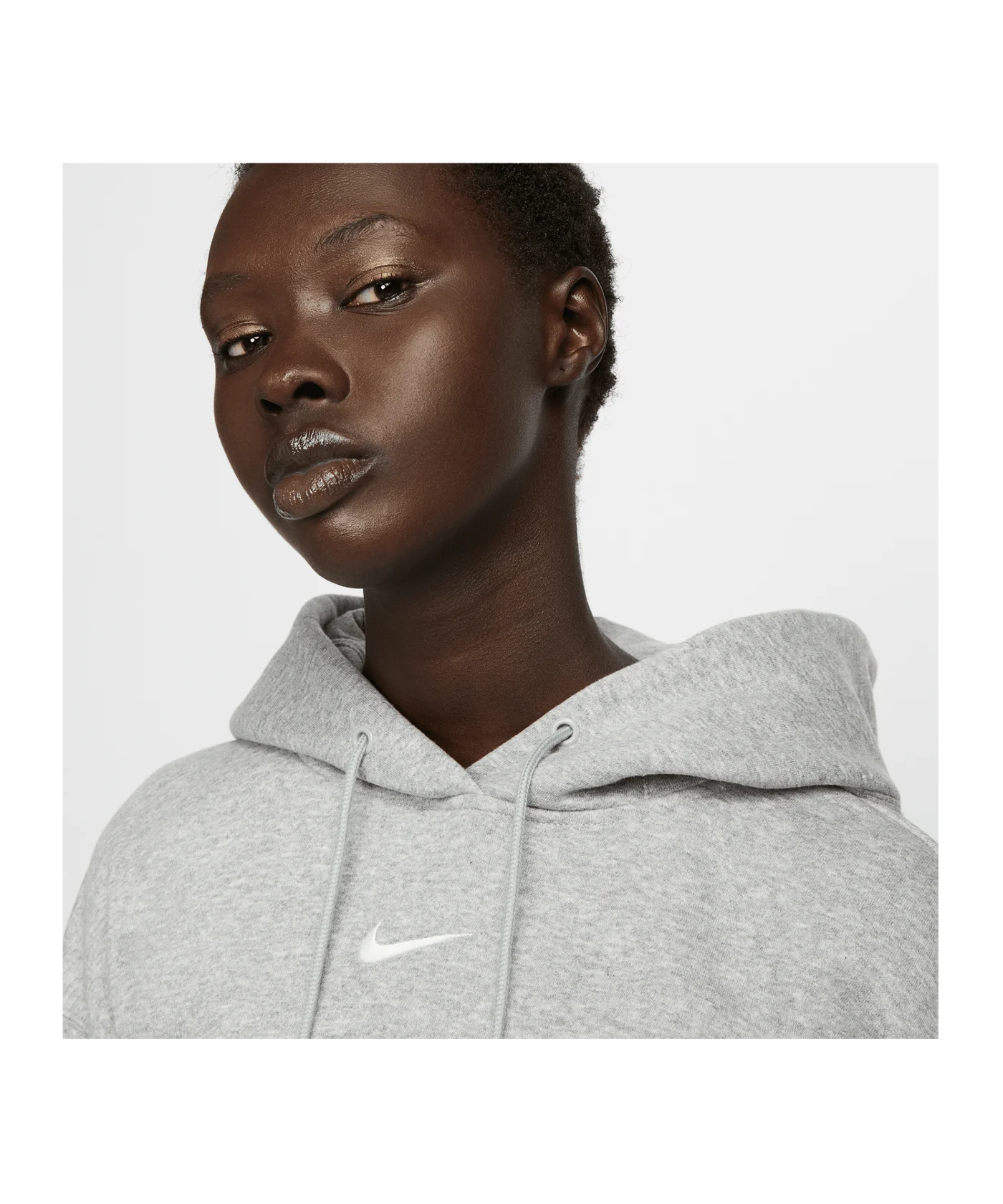 Nike Phoenix Oversized Hoody Damen Grau F063