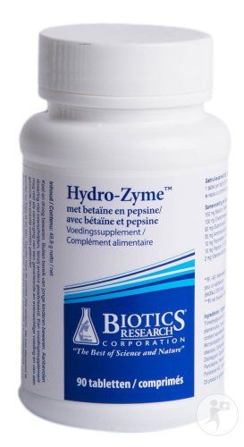 Energetica Natura Biotics Hydro-Zyme 90 Comprimés