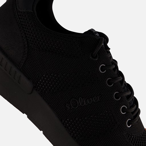 S.Oliver Sneakers zwart Vegan