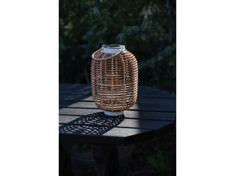STT Solar Calm Lantern Braun Dekolicht zum Aufstellen oder Aufhängen