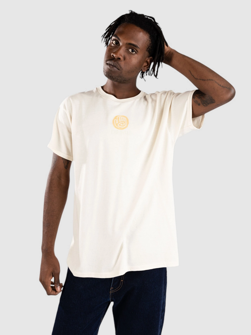 Dravus Geo Doodles T-Shirt natural